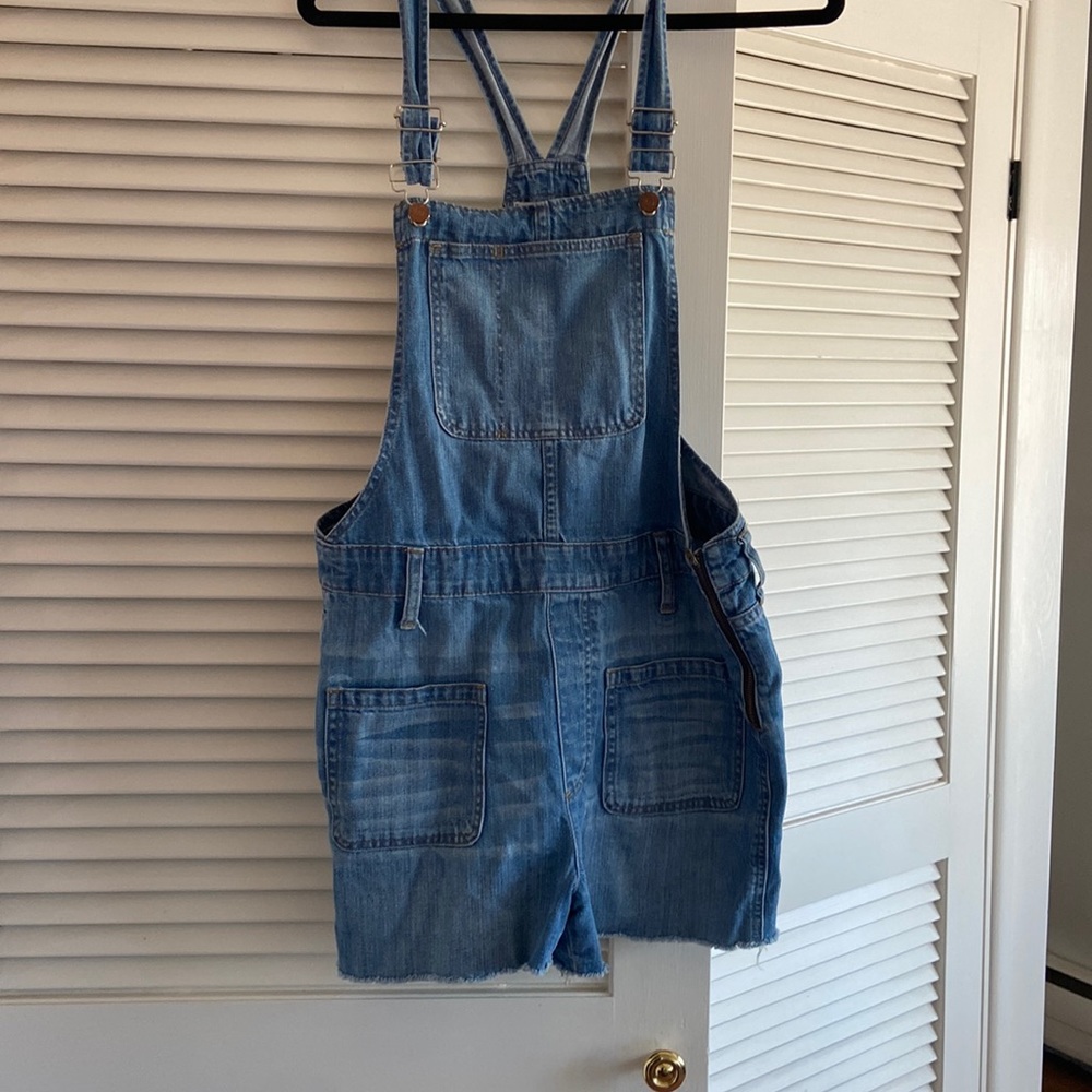 Madewell denim overalls
